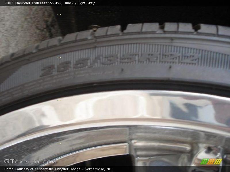 Black / Light Gray 2007 Chevrolet TrailBlazer SS 4x4