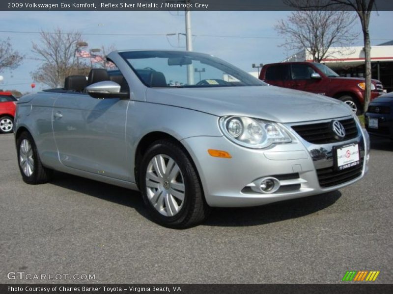 Reflex Silver Metallic / Moonrock Grey 2009 Volkswagen Eos Komfort