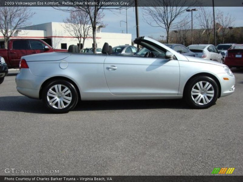 Reflex Silver Metallic / Moonrock Grey 2009 Volkswagen Eos Komfort