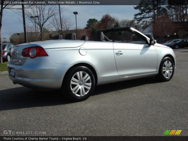Reflex Silver Metallic / Moonrock Grey 2009 Volkswagen Eos Komfort