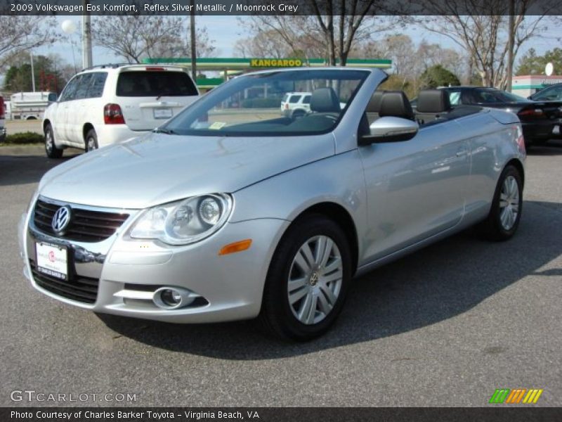 Reflex Silver Metallic / Moonrock Grey 2009 Volkswagen Eos Komfort