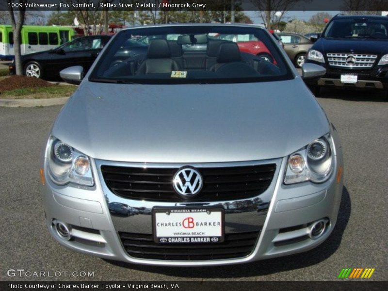 Reflex Silver Metallic / Moonrock Grey 2009 Volkswagen Eos Komfort