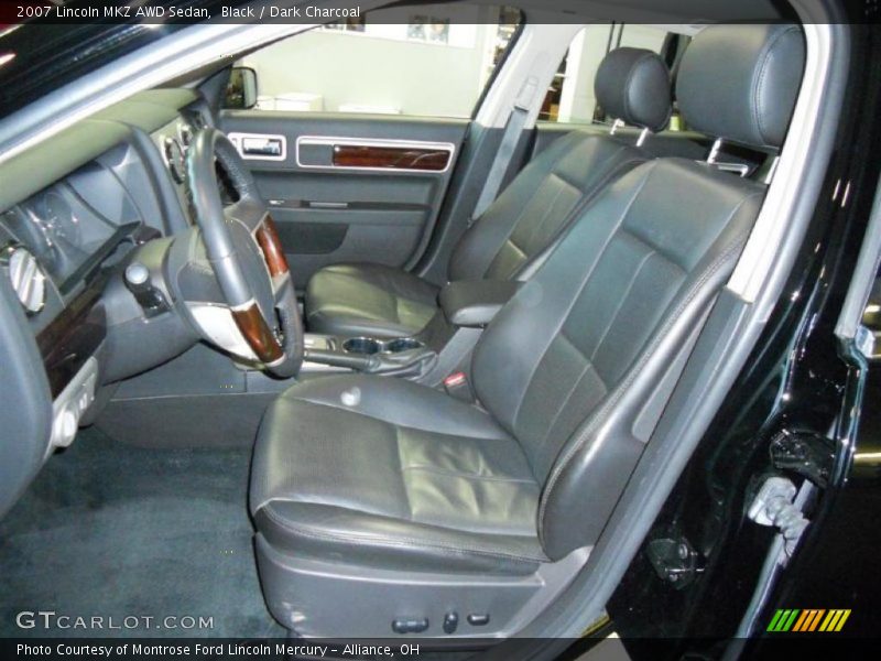 Black / Dark Charcoal 2007 Lincoln MKZ AWD Sedan