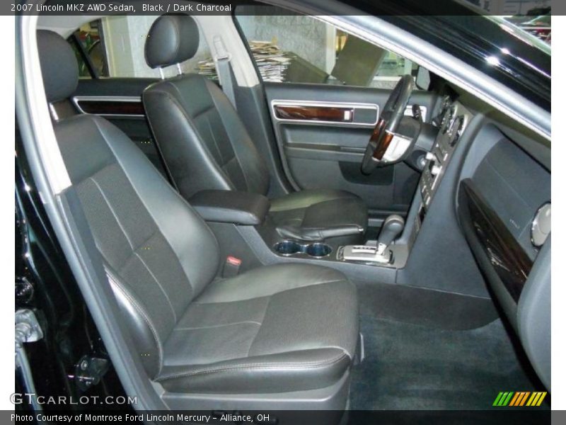 Black / Dark Charcoal 2007 Lincoln MKZ AWD Sedan