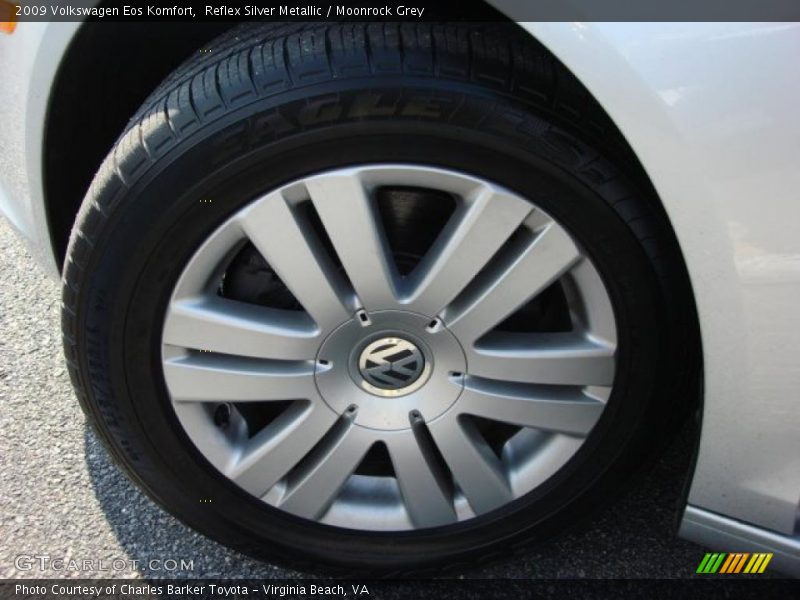Reflex Silver Metallic / Moonrock Grey 2009 Volkswagen Eos Komfort