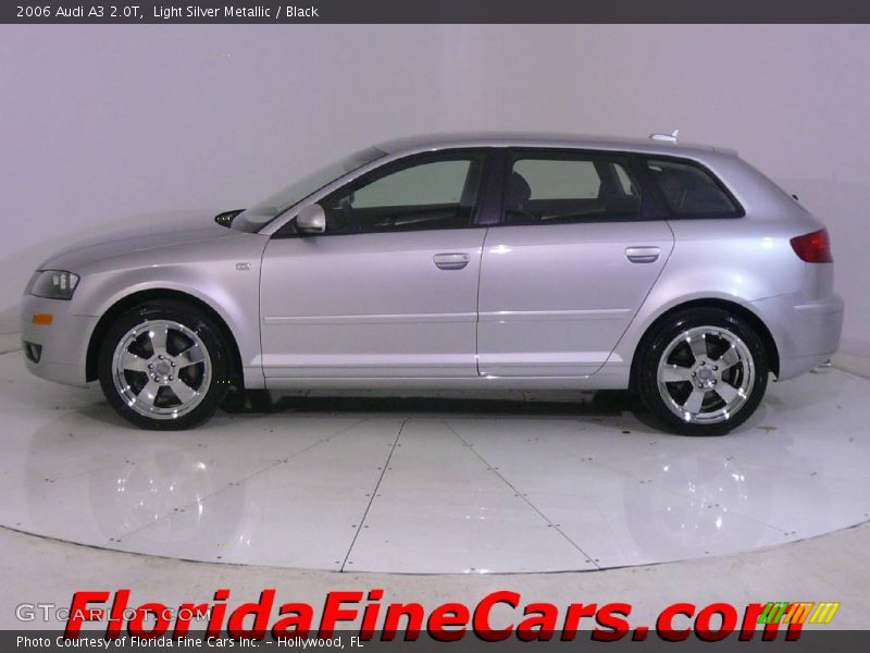 Light Silver Metallic / Black 2006 Audi A3 2.0T