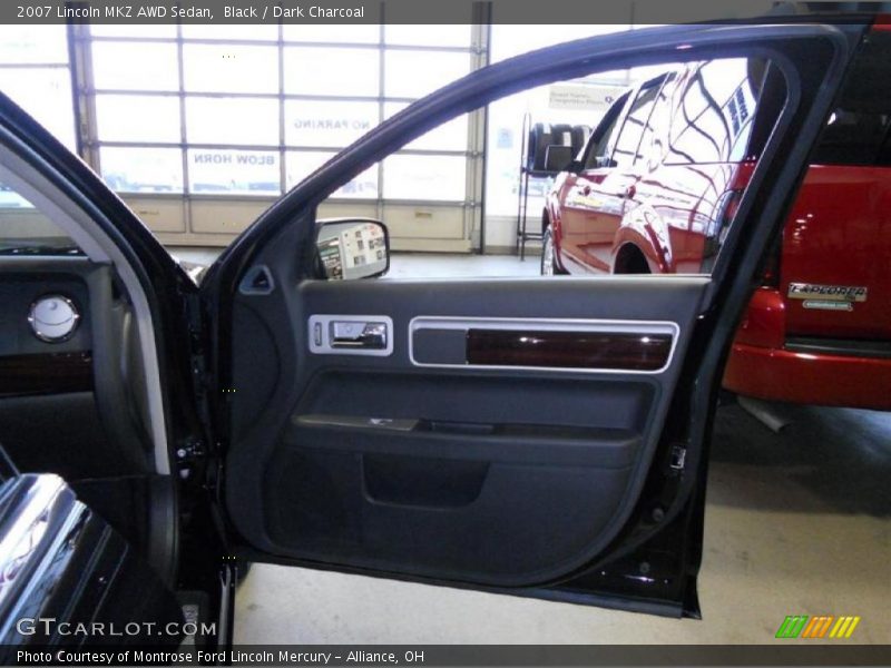 Black / Dark Charcoal 2007 Lincoln MKZ AWD Sedan