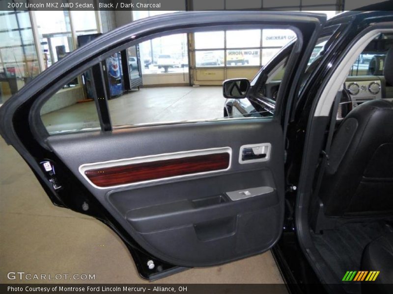 Black / Dark Charcoal 2007 Lincoln MKZ AWD Sedan