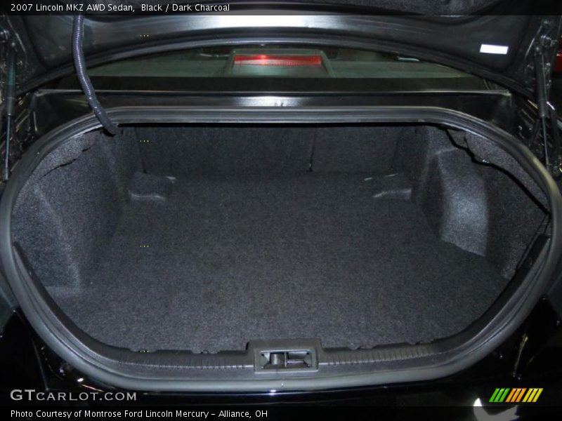 Black / Dark Charcoal 2007 Lincoln MKZ AWD Sedan