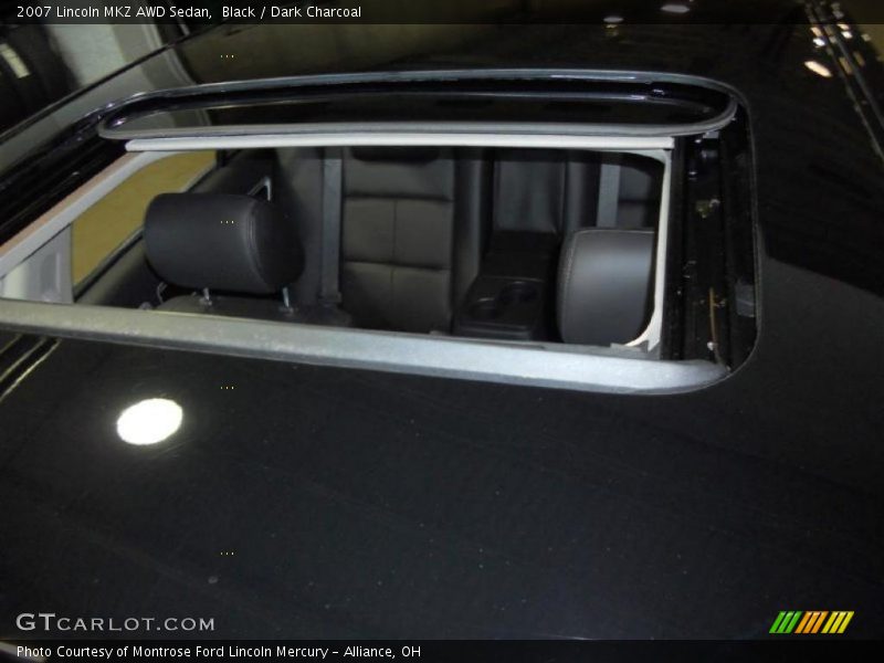 Black / Dark Charcoal 2007 Lincoln MKZ AWD Sedan