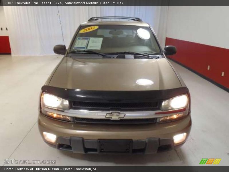 Sandalwood Metallic / Medium Oak 2002 Chevrolet TrailBlazer LT 4x4