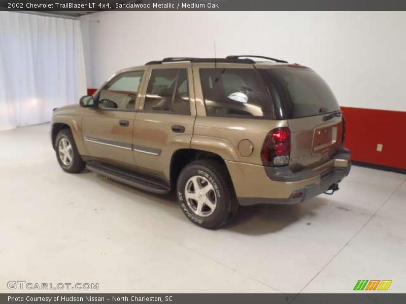 Sandalwood Metallic / Medium Oak 2002 Chevrolet TrailBlazer LT 4x4