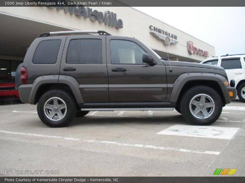 Dark Khaki Pearl / Khaki 2006 Jeep Liberty Renegade 4x4