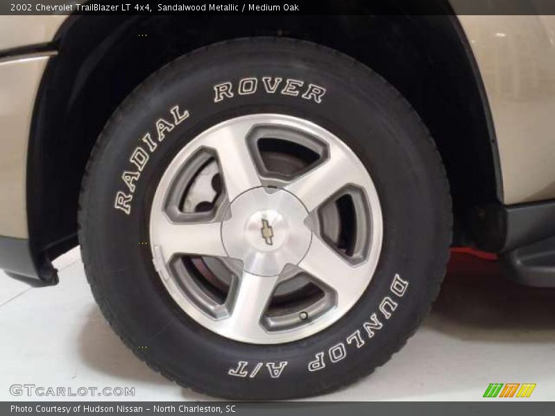 Sandalwood Metallic / Medium Oak 2002 Chevrolet TrailBlazer LT 4x4