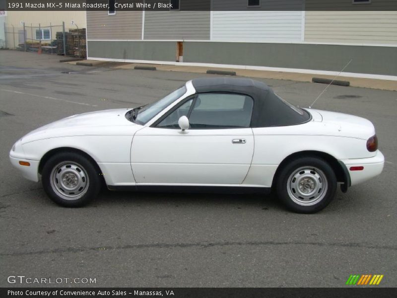  1991 MX-5 Miata Roadster Crystal White