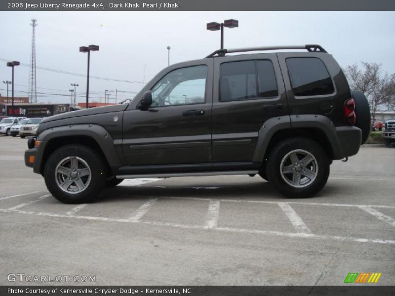 Dark Khaki Pearl / Khaki 2006 Jeep Liberty Renegade 4x4