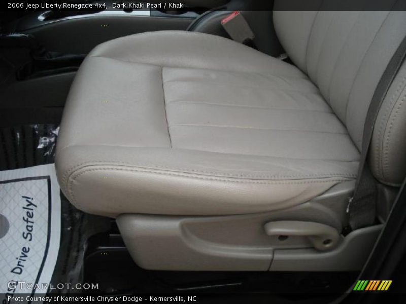 Dark Khaki Pearl / Khaki 2006 Jeep Liberty Renegade 4x4
