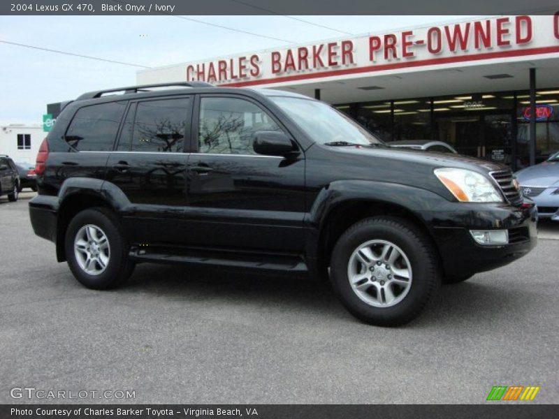 Black Onyx / Ivory 2004 Lexus GX 470