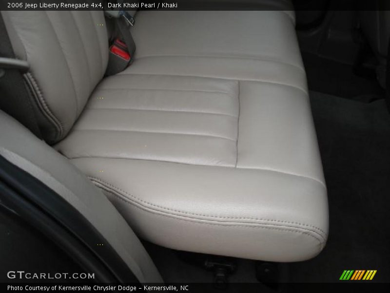Dark Khaki Pearl / Khaki 2006 Jeep Liberty Renegade 4x4