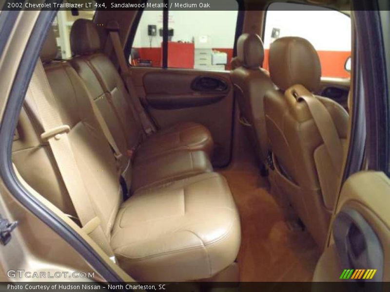 Sandalwood Metallic / Medium Oak 2002 Chevrolet TrailBlazer LT 4x4