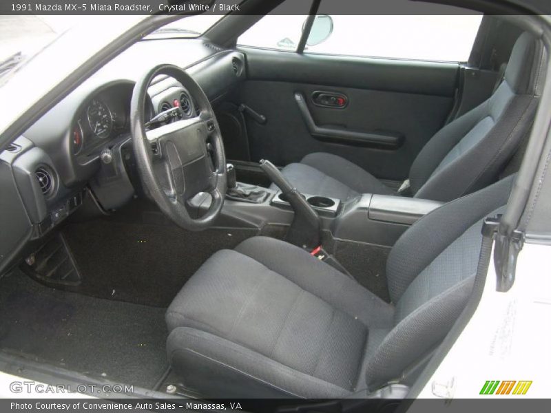  1991 MX-5 Miata Roadster Black Interior