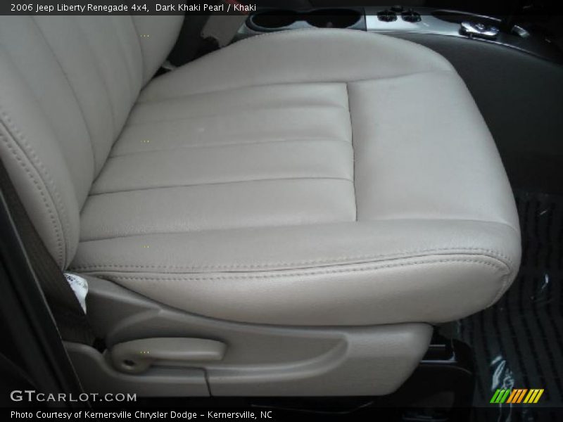 Dark Khaki Pearl / Khaki 2006 Jeep Liberty Renegade 4x4
