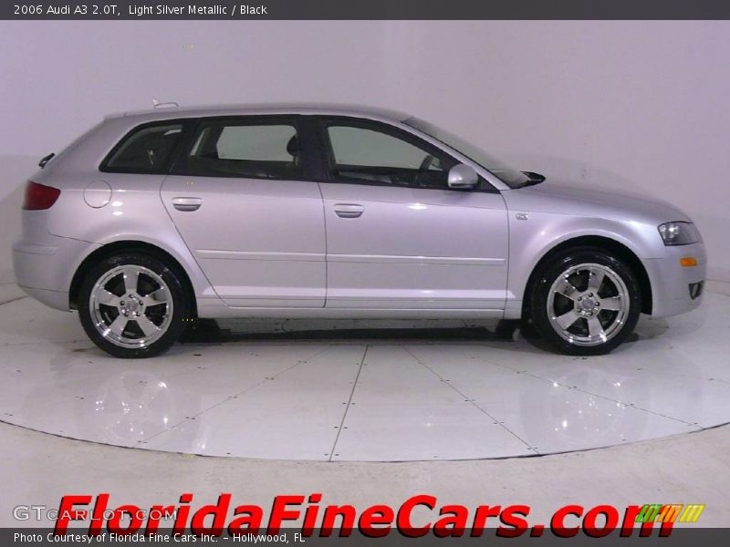 Light Silver Metallic / Black 2006 Audi A3 2.0T