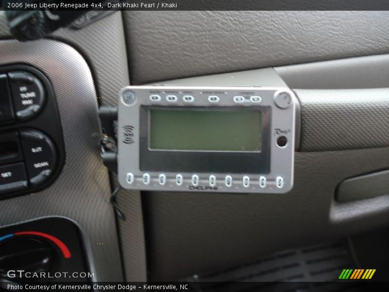 Dark Khaki Pearl / Khaki 2006 Jeep Liberty Renegade 4x4