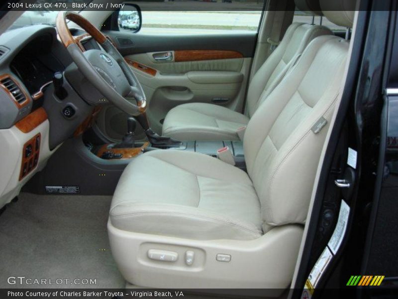 Black Onyx / Ivory 2004 Lexus GX 470