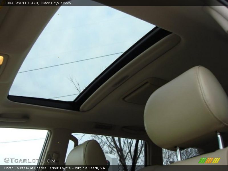 Black Onyx / Ivory 2004 Lexus GX 470