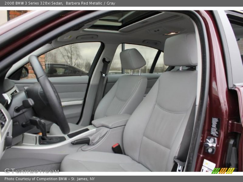 Barbera Red Metallic / Gray 2008 BMW 3 Series 328xi Sedan