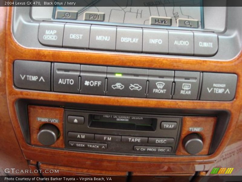 Black Onyx / Ivory 2004 Lexus GX 470