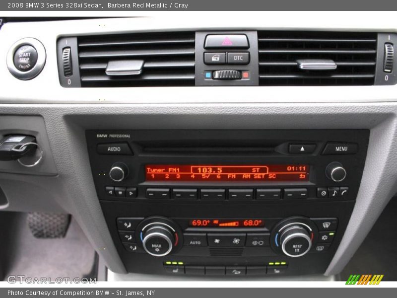 Barbera Red Metallic / Gray 2008 BMW 3 Series 328xi Sedan