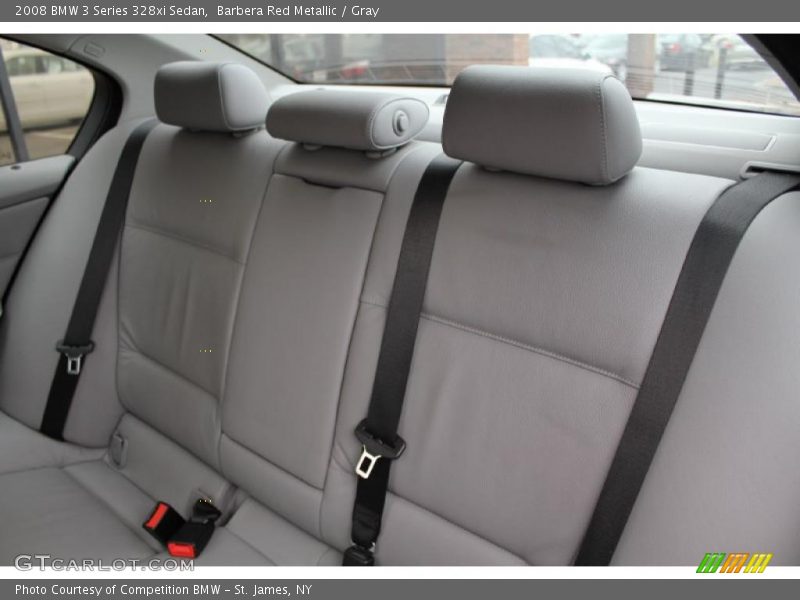 Barbera Red Metallic / Gray 2008 BMW 3 Series 328xi Sedan
