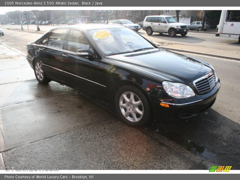 Black / Java 2005 Mercedes-Benz S 500 4Matic Sedan