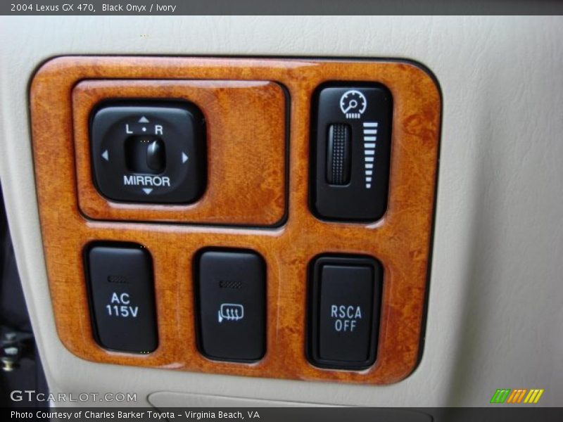 Black Onyx / Ivory 2004 Lexus GX 470