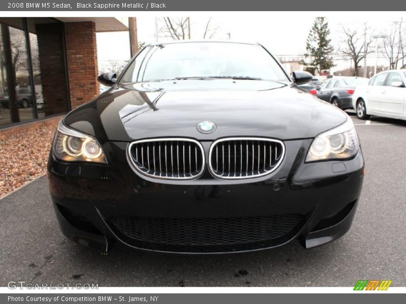 Black Sapphire Metallic / Black 2008 BMW M5 Sedan