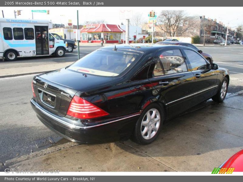 Black / Java 2005 Mercedes-Benz S 500 4Matic Sedan