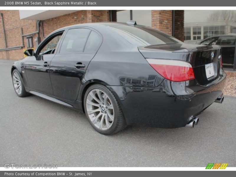  2008 M5 Sedan Black Sapphire Metallic