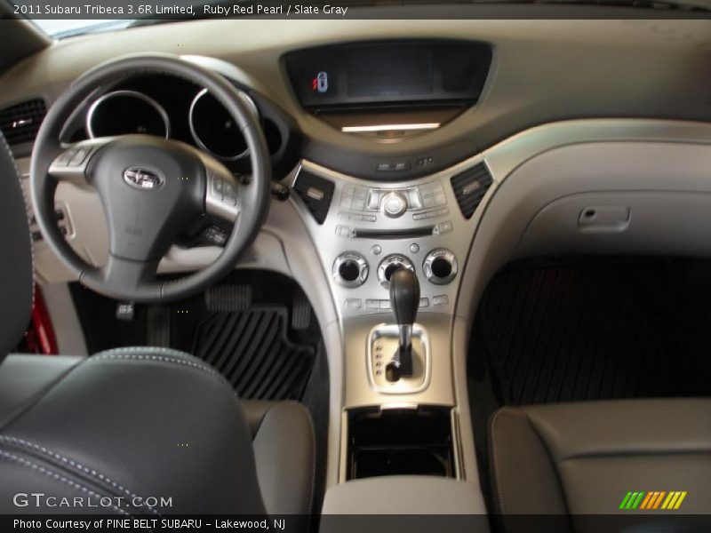 Ruby Red Pearl / Slate Gray 2011 Subaru Tribeca 3.6R Limited