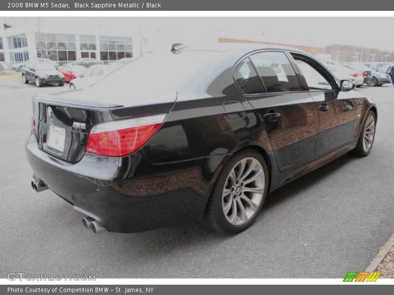 Black Sapphire Metallic / Black 2008 BMW M5 Sedan