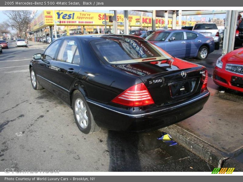 Black / Java 2005 Mercedes-Benz S 500 4Matic Sedan