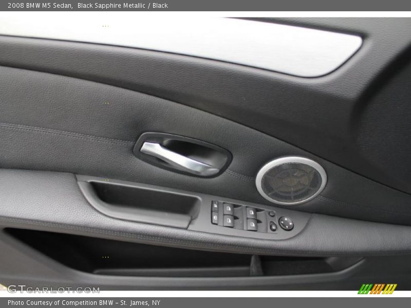 Black Sapphire Metallic / Black 2008 BMW M5 Sedan