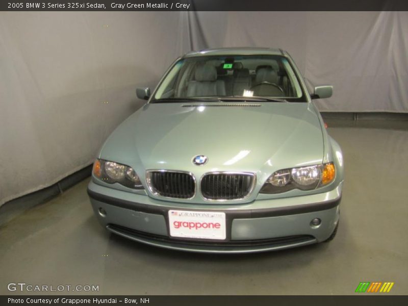 Gray Green Metallic / Grey 2005 BMW 3 Series 325xi Sedan