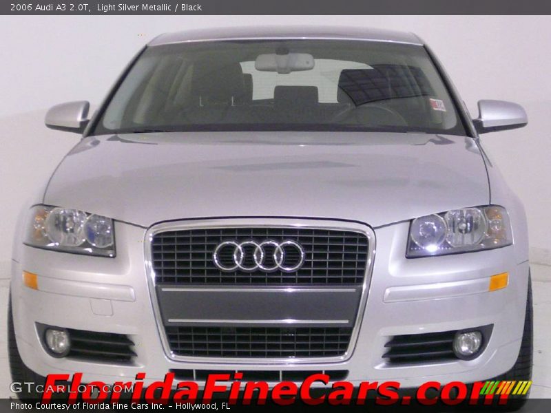 Light Silver Metallic / Black 2006 Audi A3 2.0T
