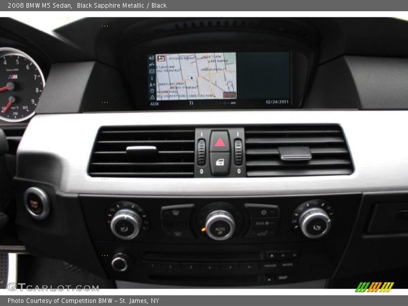 Navigation of 2008 M5 Sedan