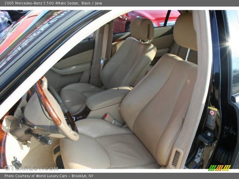 Black / Java 2005 Mercedes-Benz S 500 4Matic Sedan