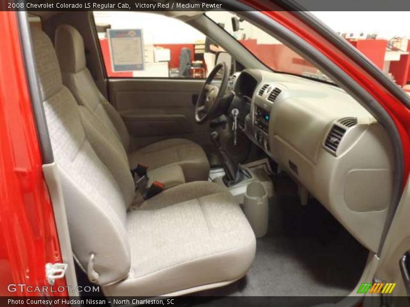  2008 Colorado LS Regular Cab Medium Pewter Interior