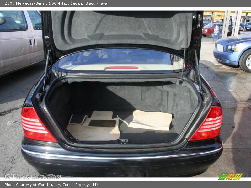 Black / Java 2005 Mercedes-Benz S 500 4Matic Sedan
