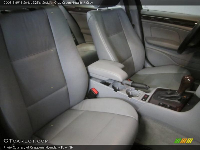 Gray Green Metallic / Grey 2005 BMW 3 Series 325xi Sedan